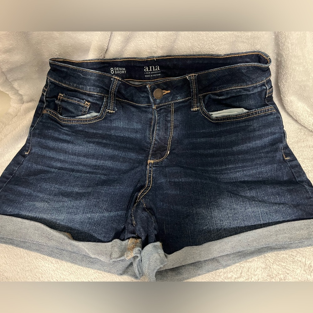 Denim shorts by A.N.A